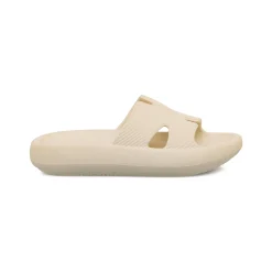 Clearance Ciabatte beige da Donna con suola platform Donna Ciabatte Donna