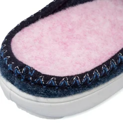 Online Ciabatte blu da Donna in tessuto con paillettes Donna Ciabatte Donna