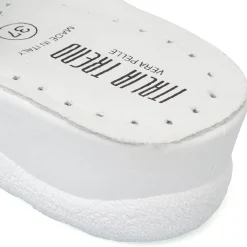 Hot Ciabatte da Donna con doppia fascia bianche con stampa floreale Donna Ciabatte Donna