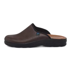 Ciabatte da Uomo Marroni con Plantare Anatomico Uomo Look Marrone Uomo 👞