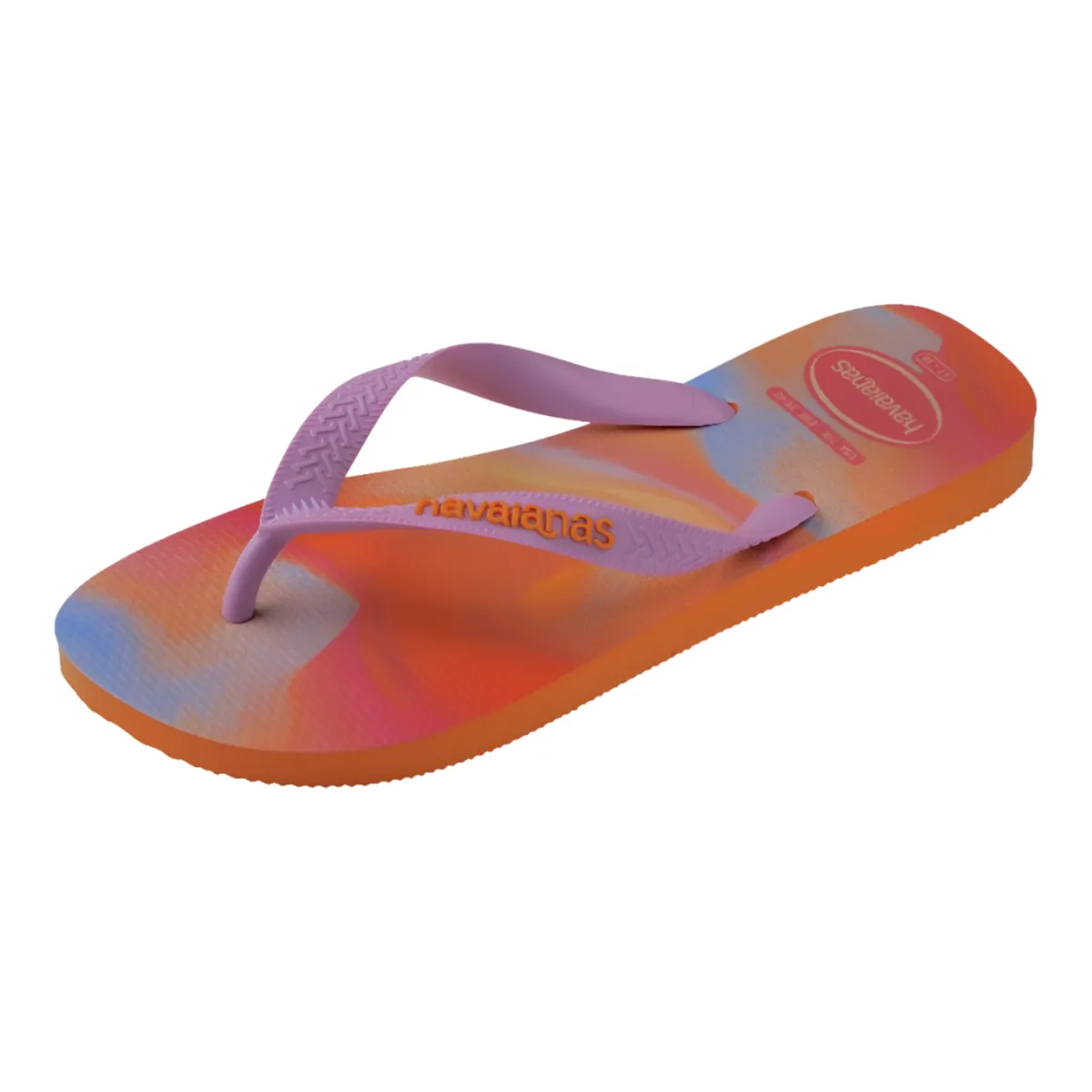 New Ciabatte infradito arancioni e lilla da Donna TOP FASHION Donna Ciabatte Donna