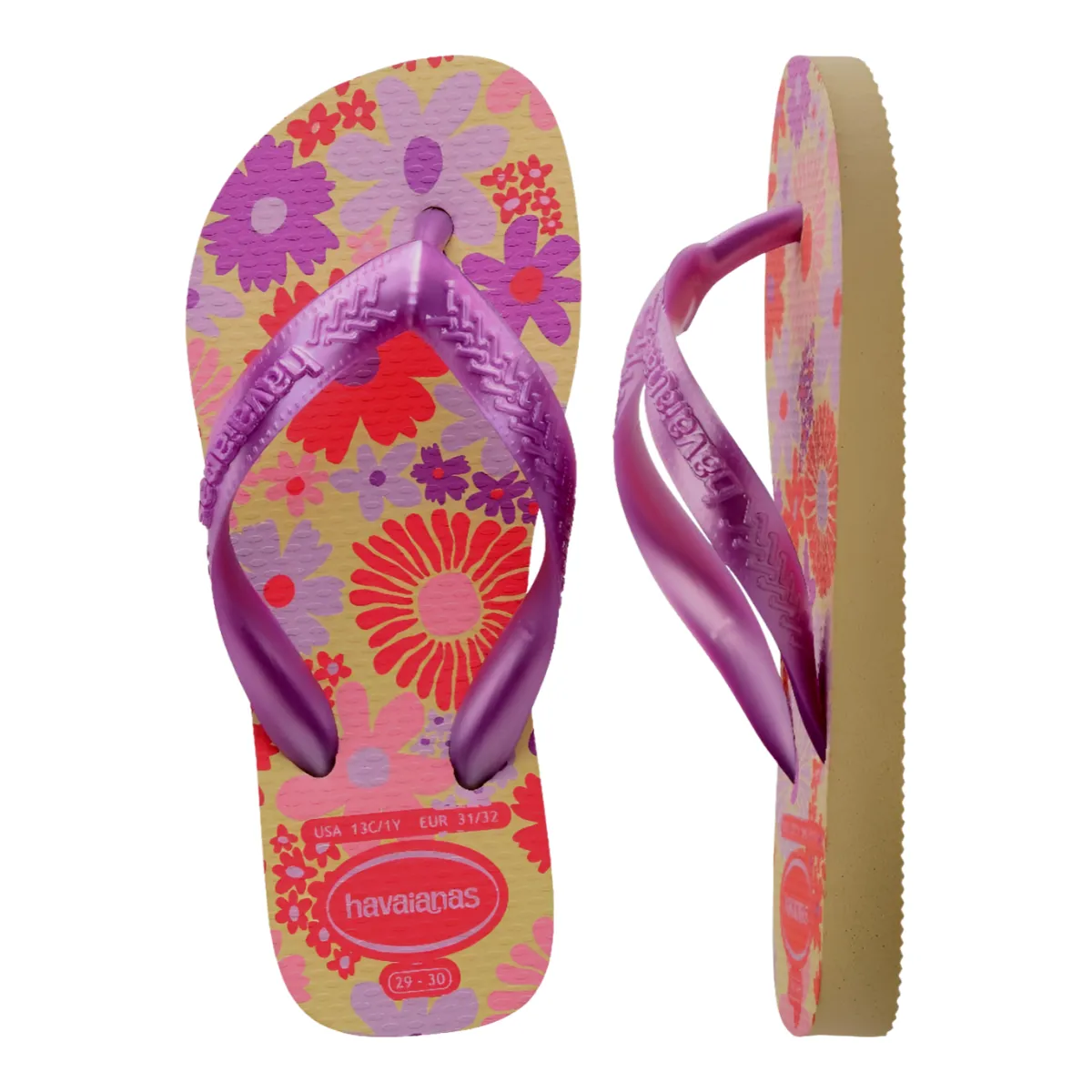 Discount Ciabatte Infradito con suola floreale da Bambina Bambino Ciabatte Bambina