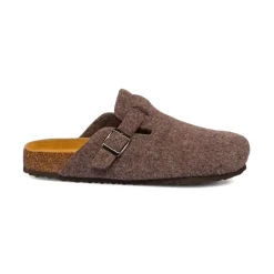 Hot Ciabatte marroni in feltro da Uomo Uomo Look Marrone Uomo 👞