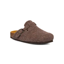 Hot Ciabatte marroni in feltro da Uomo Uomo Look Marrone Uomo 👞