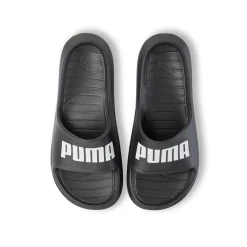 Ciabatte nere in gomma Unisex con logo Donna Ciabatte Donna