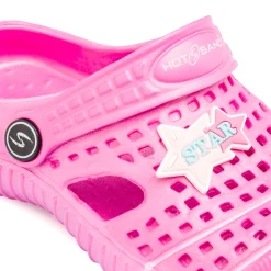 Hot Ciabatte rosa da Bambina Primi Passi con dettaglio stella Bambino Ciabatte Bambina