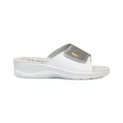 Online Ciabatte sanitarie argento da donna con sottopiede anatomico Donna Ciabatte Sanitarie|Ciabatte Donna