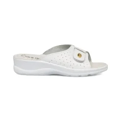 Discount Ciabatte sanitarie da donna bianche con sottopiede anatomico Donna Ciabatte Sanitarie|Ciabatte Donna