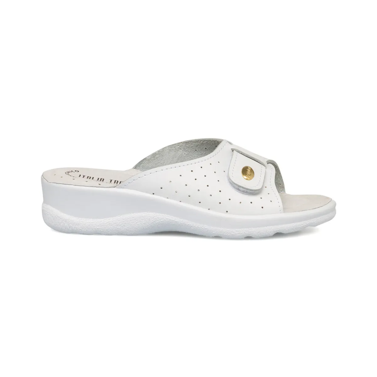 Discount Ciabatte sanitarie da donna bianche con sottopiede anatomico Donna Ciabatte Sanitarie|Ciabatte Donna