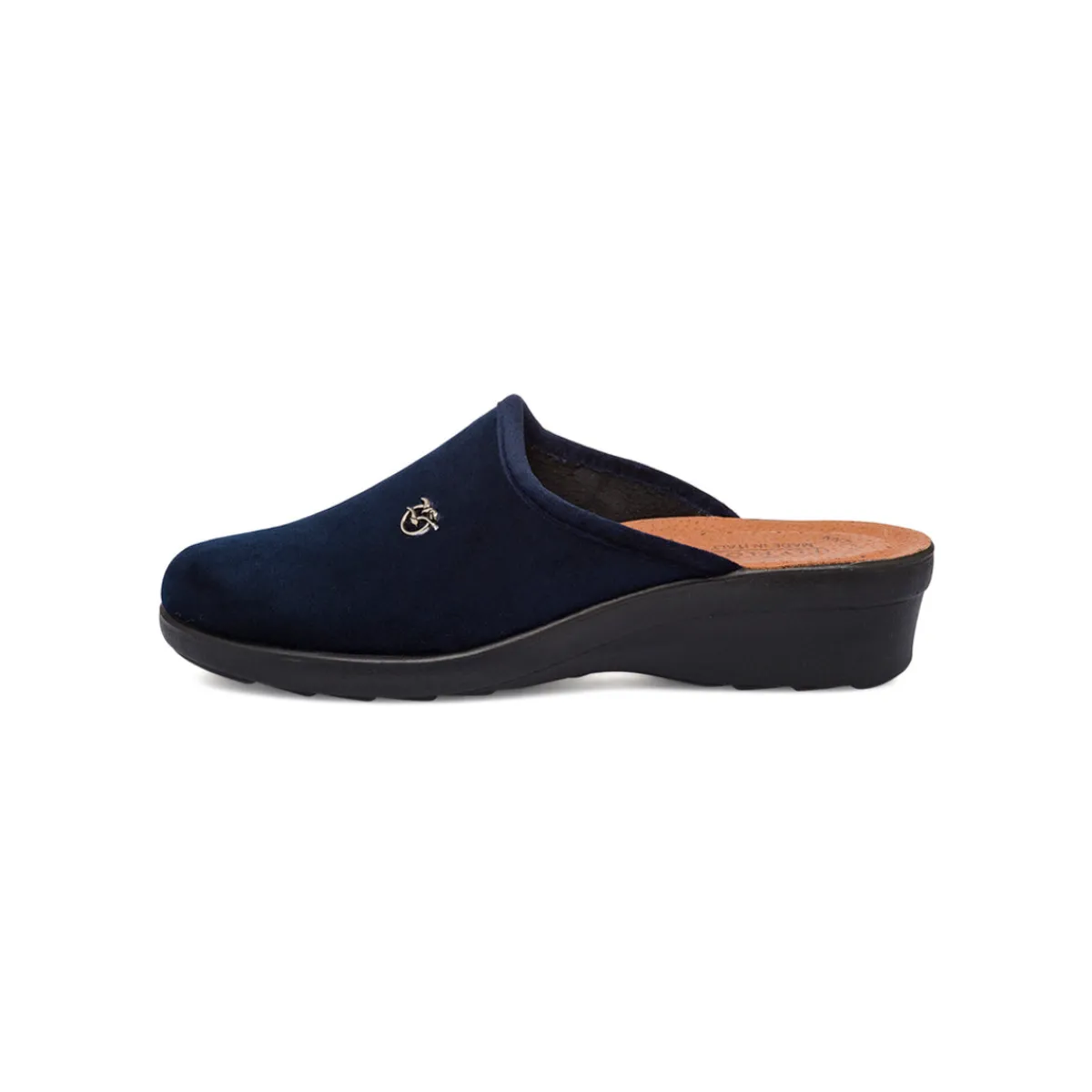 Sale Ciabatte sanitarie effetto velluto blu da Donna Donna Ciabatte Sanitarie|Ciabatte Donna