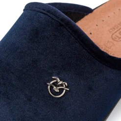 Sale Ciabatte sanitarie effetto velluto blu da Donna Donna Ciabatte Sanitarie|Ciabatte Donna