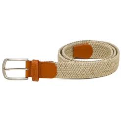 Online Cintura beige effetto intrecciato da uomo Uomo Cinture Uomo