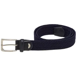 Best Cintura blu in tessuto intrecciata da Uomo Uomo Cinture Uomo