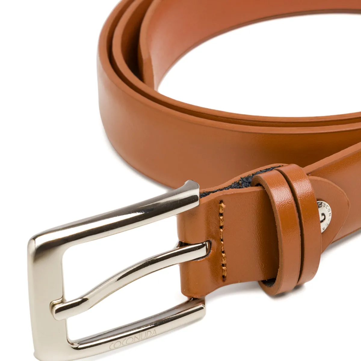 Outlet Cintura da donna color cuoio in pelle Donna Cinture Donna