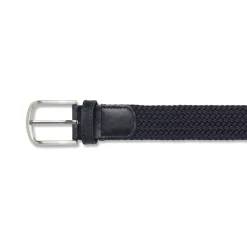 Cintura da uomo in tessuto blu effetto Intrecciato Uomo Cinture Uomo