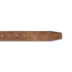 Clearance Cintura da uomo marrone in pelle con logo Uomo Accessori Cerimonia Uomo|Look Marrone Uomo 👞