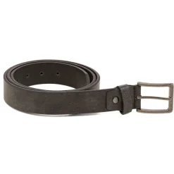 Outlet Cintura da Uomo Nera effetto slavato Uomo Cinture Uomo