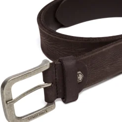 Clearance Cintura da Uomo Nera in Pelle con Fibbia in Metallo Uomo Cinture Uomo