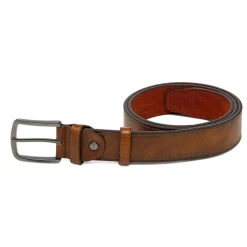 Online Cintura Marrone Cognac da Uomo Carrera con fibbia in metallo Uomo Cinture Uomo|Accessori Cerimonia Uomo