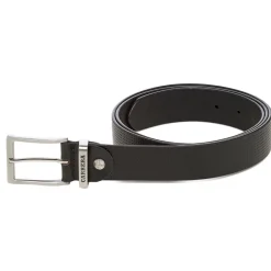 Sale Cintura nera da Uomo Carrera con Texture a Puntini Uomo Cinture Uomo|Accessori Cerimonia Uomo