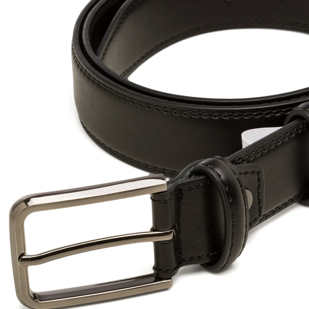 Best Cintura nera da Uomo in pelle con fibbia in metallo Uomo Cinture Uomo|Accessori Cerimonia Uomo