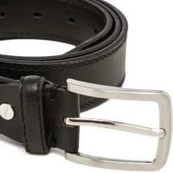 Clearance Cintura Nera da Uomo in pelle liscia Uomo Cinture Uomo