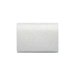 Sale Clutch rigida Argento da Donna con texture geometrica Donna Clutch & Pochette|Borse Cerimonia