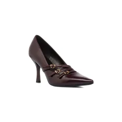 Outlet Décolleté bordeaux da Donna con tacco a stiletto 8,5 cm Donna Décolleté