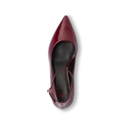 New Décolleté bordeaux da Donna effetto lucido con tacco 6 Donna Décolleté