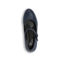 Décolleté comfort blu da Donna con tacco 6 cm Donna Scarpe Comfort|Décolleté