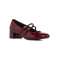 Sale Décolleté Mary jane bordeaux da Donna con tacco Donna Décolleté