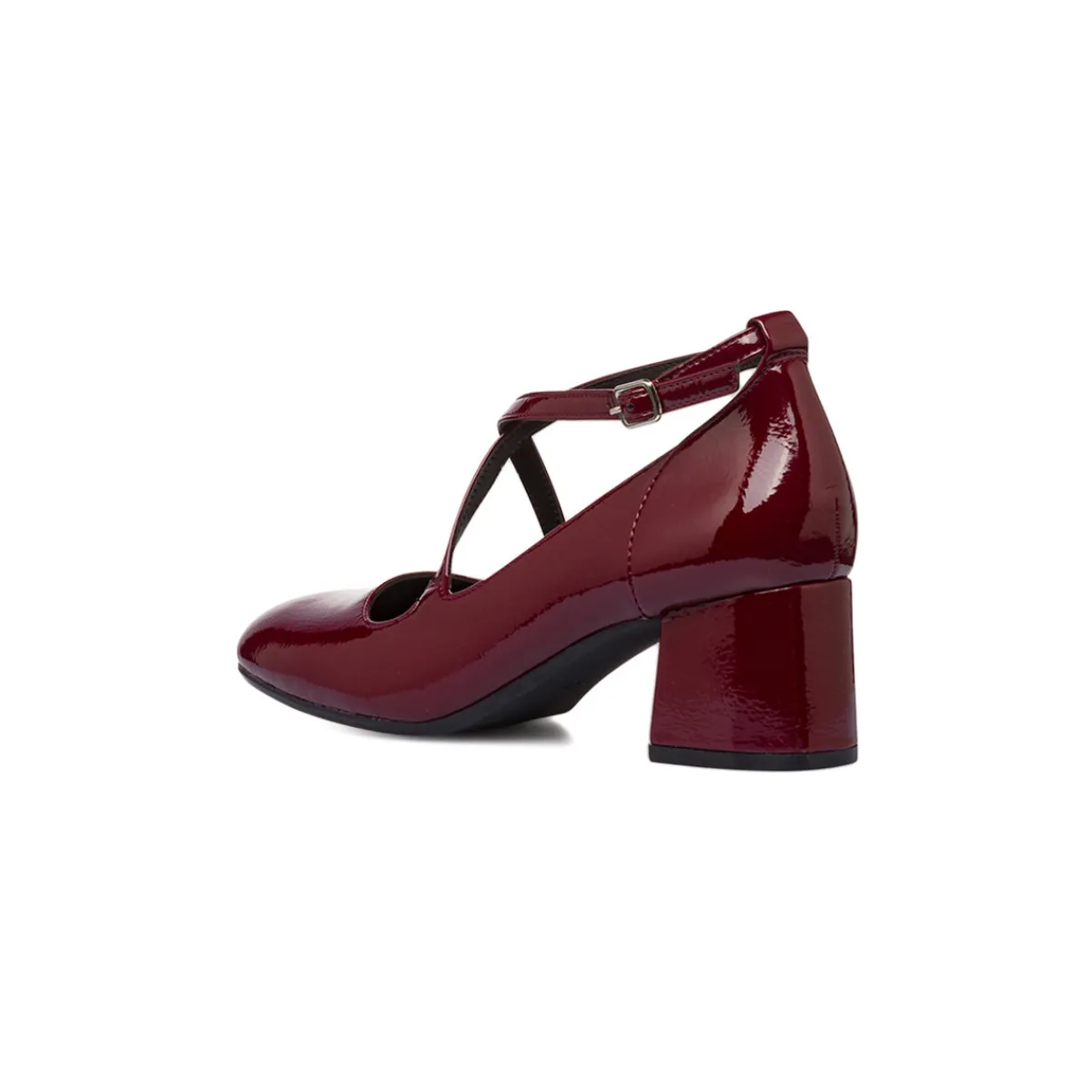 Online Décolleté Mary Jane bordeaux burgundy da donna con cinturini incrociati tacco 5,5 cm Donna Scarpe Eleganti|Décolleté