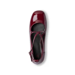 Online Décolleté Mary Jane bordeaux burgundy da donna con cinturini incrociati tacco 5,5 cm Donna Scarpe Eleganti|Décolleté