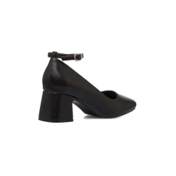 New Décolleté Mary Jane da donna nere con tacco 5 cm e cinturino alla caviglia Donna Scarpe Eleganti|Décolleté