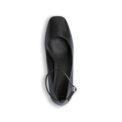 New Décolleté Mary Jane da donna nere con tacco 5 cm e cinturino alla caviglia Donna Scarpe Eleganti|Décolleté