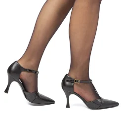 Clearance Décolleté Mary Jane da donna nere con tacco alto 8,5 cm Donna Scarpe Eleganti|Décolleté