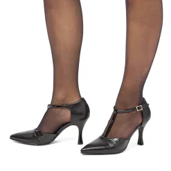 Clearance Décolleté Mary Jane da donna nere con tacco alto 8,5 cm Donna Scarpe Eleganti|Décolleté