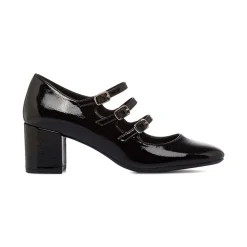 Décolleté Mary Jane nere da Donna con tacco largo 6 cm Donna Décolleté