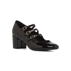 Décolleté Mary Jane nere da Donna con tacco largo 6 cm Donna Décolleté