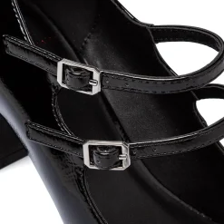 Clearance Décolleté Mary Jane nere da Donna con tacco 7,5 cm Donna Décolleté