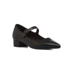 New Décolleté Mary jane nere da Donna con tacco basso Donna Décolleté|Ballerine Donna