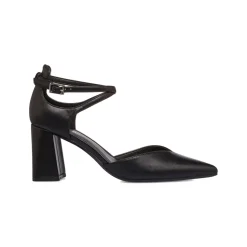 Online Décolleté Mary Jane nere da donna con tacco 7 cm e cinturino Donna Scarpe Eleganti|Décolleté