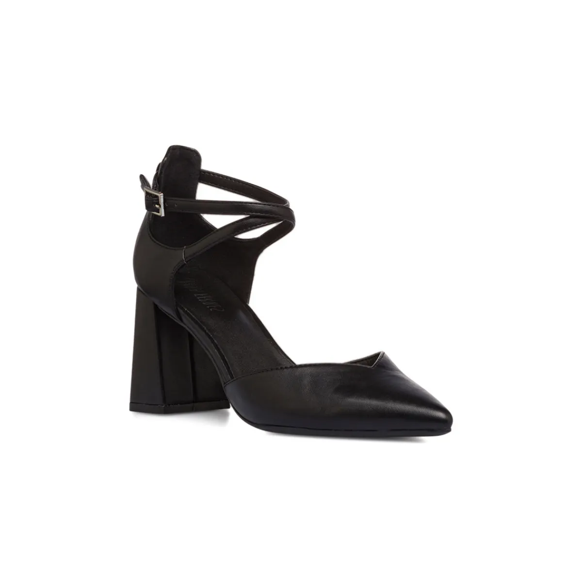 Online Décolleté Mary Jane nere da donna con tacco 7 cm e cinturino Donna Scarpe Eleganti|Décolleté