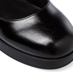 Hot Décolleté nere da Donna con doppio cinturino e tacco 5,5 Donna Décolleté