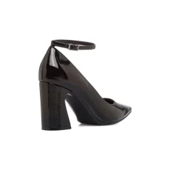 Hot Décolleté nere da Donna con tacco blocco 8,5 cm Donna Décolleté