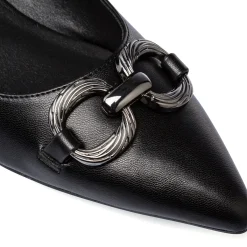 Outlet Décolleté nere da donna con tacco 3 cm Donna Décolleté