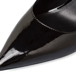 Outlet Décolleté nere da Donna con cinturino e tacco 8,5 cm Donna Décolleté