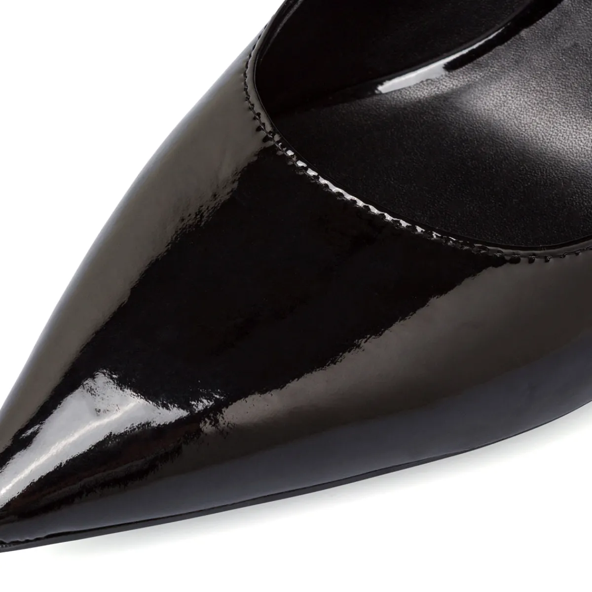 Outlet Décolleté nere da Donna con cinturino e tacco 8,5 cm Donna Décolleté