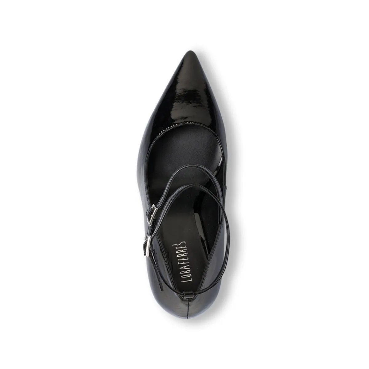 Outlet Décolleté nere da Donna con cinturino e tacco 8,5 cm Donna Décolleté