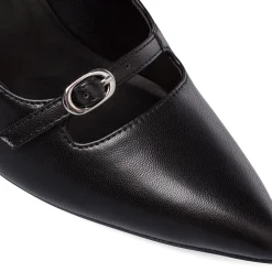 Discount Décolleté nere da Donna con cinturino e tacco 9 cm Donna Décolleté